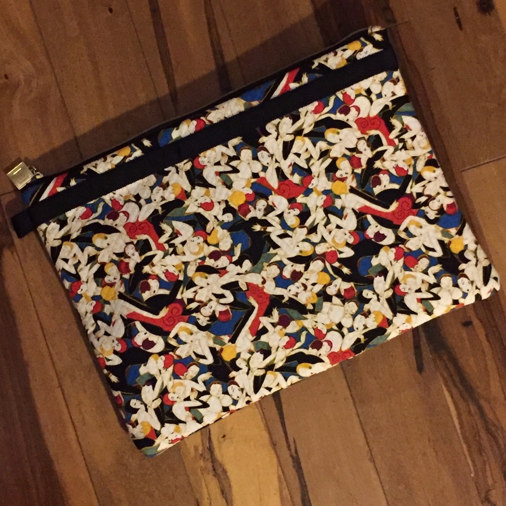 NWOT Neiman Marcus Laptop Tablet Sleeve 20’s 80’s